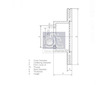 Brzdový kotúč DT Spare Parts 3.62053