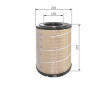 Vzduchový filter BOSCH F 026 400 268