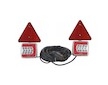 Svetlo koncove LED 3 dielne sada 12-24V na magnet