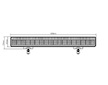 Svetlo pracovne LED 12/24V 4000 Lm 405x74x105 + pozicne