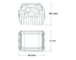 Svetlo pracovne LED 2760 Lm 2 kusy