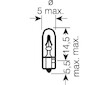 Ziarovka 24V 3W W2,1x9,5d W3W