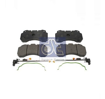 Sada brzdových platničiek kotúčovej brzdy DT Spare Parts 6.95109