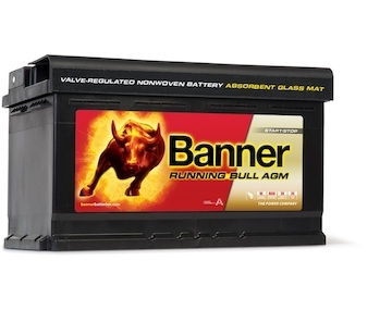 AKB Banner 12V/80Ah RUNNING BULL AGM