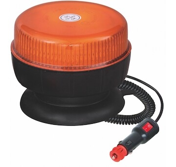 Majak magneticky 12/24V LED oranzovy