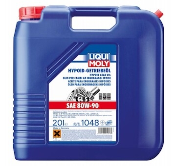 Olej prevodovy HYPOIDNY SAE 80W90 GL5 20l