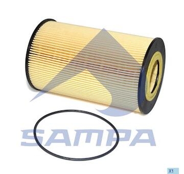 Olejový filter SAMPA 022.372-01