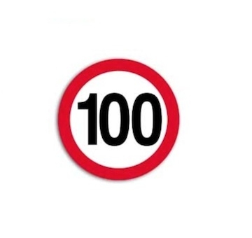 Oznacenie rychlosti 200mm 100km/h