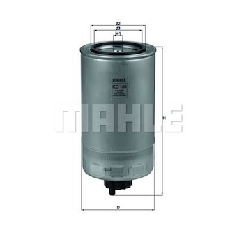 Palivový filter MAHLE KC 186