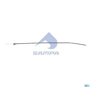 Sada vedení pre vent. vnútorn. tepl. vzduchu (systém predohr SAMPA 023.081