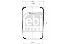 Mech pneumatického prużenia FEBI BILSTEIN 20727