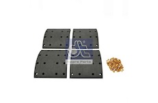 Sada brzd. obloż., Bubn. brzda DT Spare Parts 1.35007