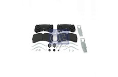 Sada brzdových platničiek kotúčovej brzdy DT Spare Parts 4.90937