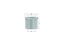 Vzduchový filter MAHLE LX 3009