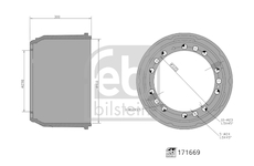 Brzdový bubon FEBI BILSTEIN 171669