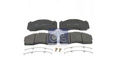 Sada brzdových platničiek kotúčovej brzdy DT Spare Parts 2.94071