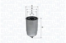 Palivový filter MAGNETI MARELLI 152071758006