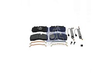 Sada brzdových platničiek kotúčovej brzdy DT Spare Parts 2.94099