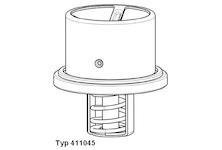 Termostat chladenia BorgWarner (Wahler) 411045.82D