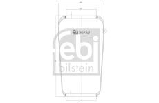 Mech pneumatického prużenia FEBI BILSTEIN 20762