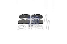 Sada brzdových platničiek kotúčovej brzdy DT Spare Parts 10.34127