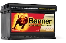 AKB Banner 12V/70Ah RUNNING BULL AGM