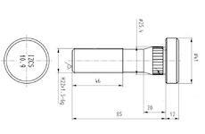 Čap kolesa CSY AZDA-0087