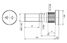 Čap kolesa CSY AZVO-0016