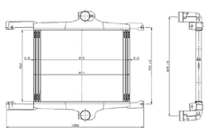 Chladič plniaceho vzduchu NRF NRF309272