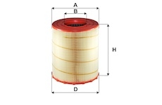 Filter sekundárneho vzduchu MTX MTX395/B