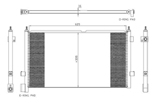Kondenzátor klimatizácie NRF NRF35591