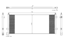 Kondenzátor klimatizácie NRF NRF35891