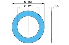 Kruzok tesniaci nylon/H/KH/ 10-12t