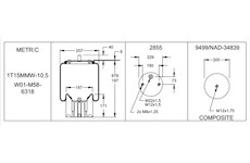 Mech pneumatického prużenia FIRESTON W01M586318
