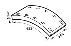 Sada BO SAF 1 vybrus PP180