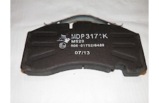Sada brzdových platničiek kotúčovej brzdy MERITOR MDP3171K