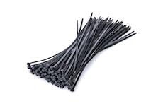 Spona stahovacia PVC 100x2,5 100ks cierne