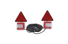 Svetlo koncove LED 3 dielne sada 12-24V na magnet
