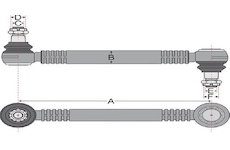 Tyč/Vzpera stabilizátora JURATEK JSS1441