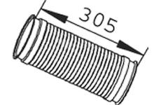 Výfukové potrubie DINEX DIN68092