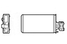 Výmenník tepla vnútorného kúrenia NRF NRF53624