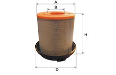 Vzduchový filter WIX FILTERS 93157E