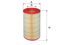 Vzduchový filter WIX FILTERS 93385E