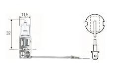 Ziarovka HELLA 24V H3 70W