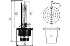 Ziarovka HELLA XENON VYBOJKA D2S 35W 12/24V +30%